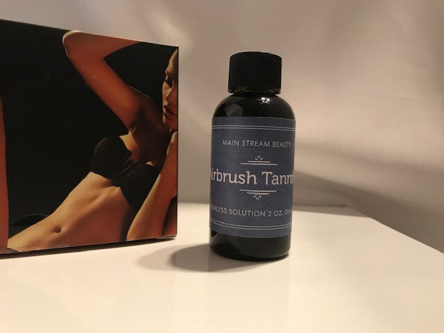  Airbrush Beauty MEDIUM Tanning Solution use w/ Luminess Stylus, 2oz. 8%  DHA