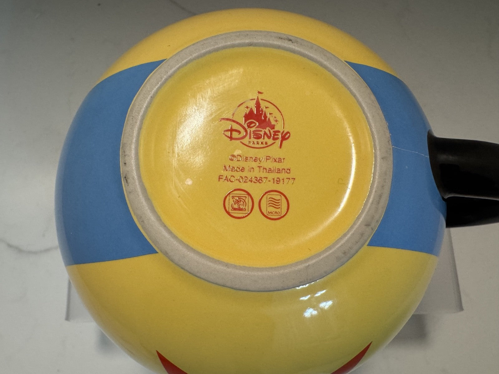 Disney Pixar Toy Story Luxo Ball 32 fl oz Large Ceramic Coffee Tea Mug Cup, New