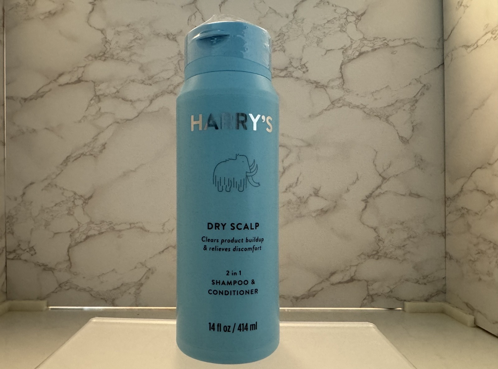 Harry's Dry Scalp 2 in 1 Shampoo & Conditioner 14 oz, Dry Scalp, New Sealed