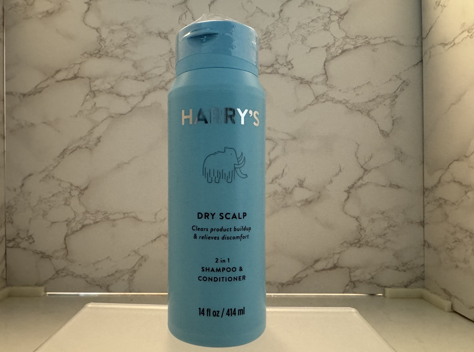 Harry's Dry Scalp 2 in 1 Shampoo & Conditioner 14 oz, Dry Scalp, New Sealed