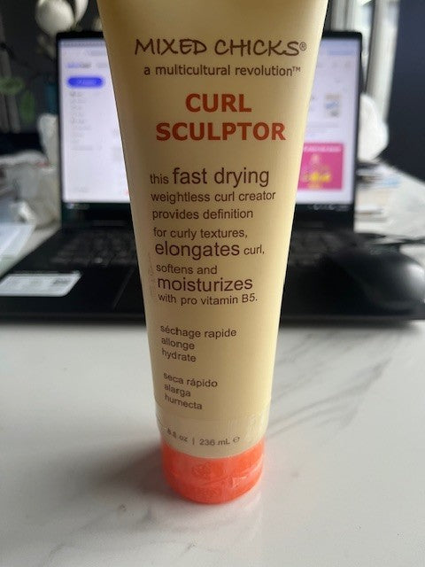Mixed Chicks Curl Sculptor for weightless Curl Definition,frizz block 8oz SEALED