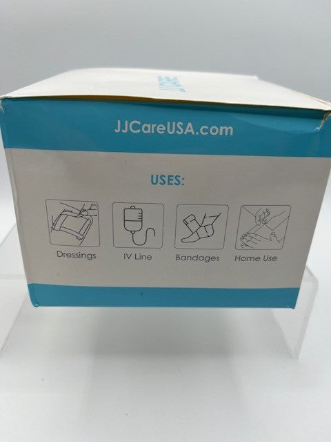 3 pk.- JJ CARE Soft Surgical Tape 4 x 10 Yards Soft Cloth Medical Latex Free NEW