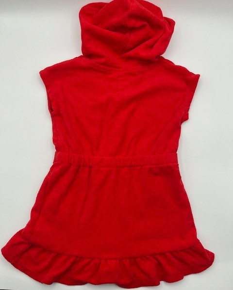 DISNEY JUNIOR Minnie Mouse One Piece Cover Up Pool Terry Cloth 3T, Pre-owned