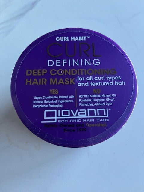Curl Habit Curl Defining Deep Conditioning Hair Mask  ALL Hair Types, No Paraben