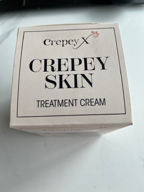 Crepey X Crepey Skin Treatment Cream Neck/Decollete/Face/Hands 1.7 oz SEALED