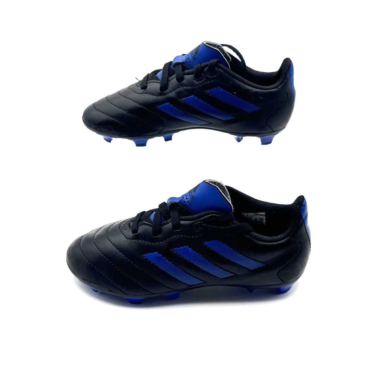 Adidas Kids/Boys Soccer Cleats Sport, Black and Blue, Size 13, NEW