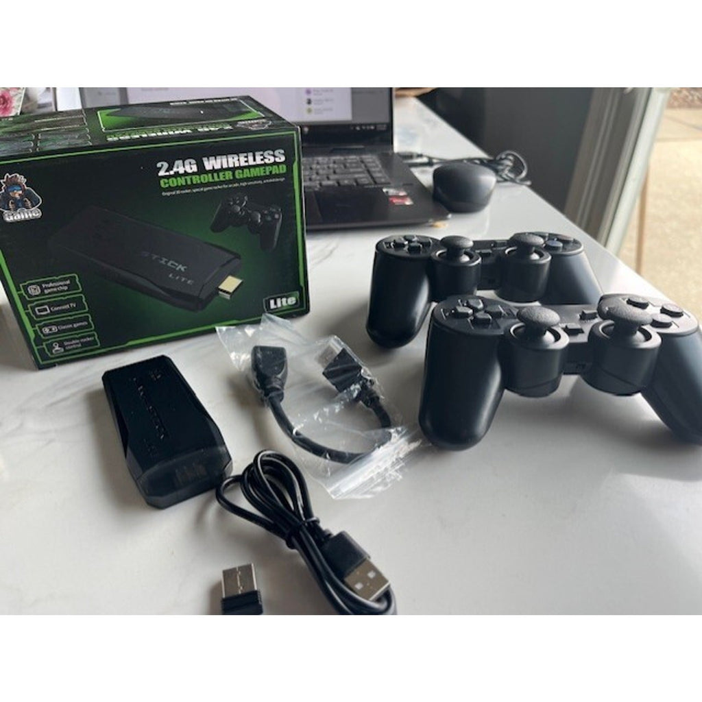 NEW 2.4G Wireless Controller Gamepad Lite 4K Ultra HD Game Stick Lite KIT- NIB