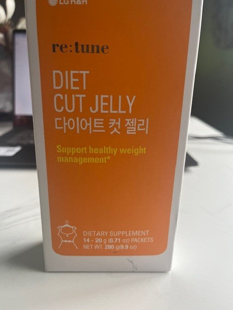 LG H&H RE:TUNE DIET CUT JELLY SUPPLEMENT  14 PACKS  Manage Diet Weight 03/2026