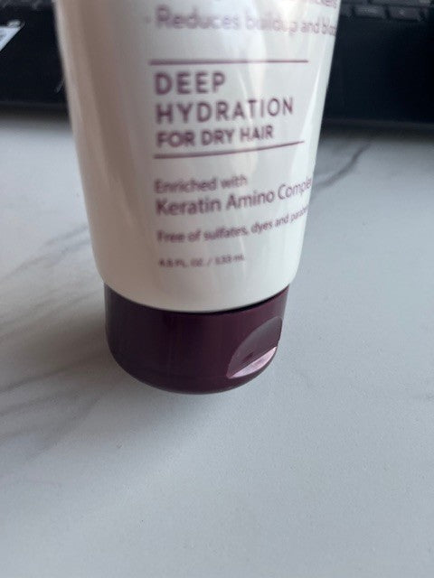 KERANIQUE Deep Hydration Hair Growth Shampoo Scalp Stimulating & Conditioner NEW