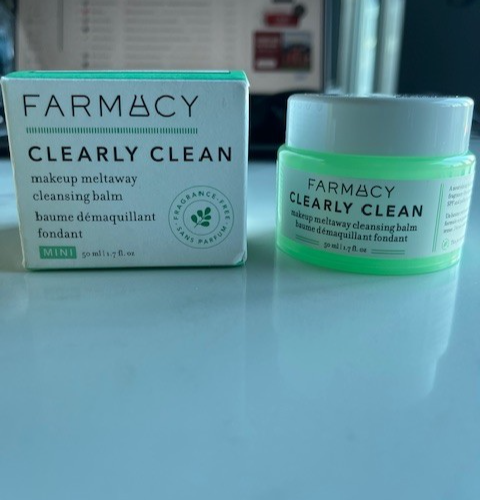 Farmacy Clearly Clean Makeup Meltaway Cleaning Balm 1.7 oz Fragrance Free NIB
