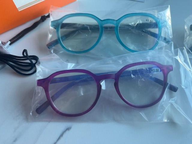 New ZENOTTIC Anti Blue Light +1.50 Eye-wear Fashion Glasses (Set of 4) NIB New