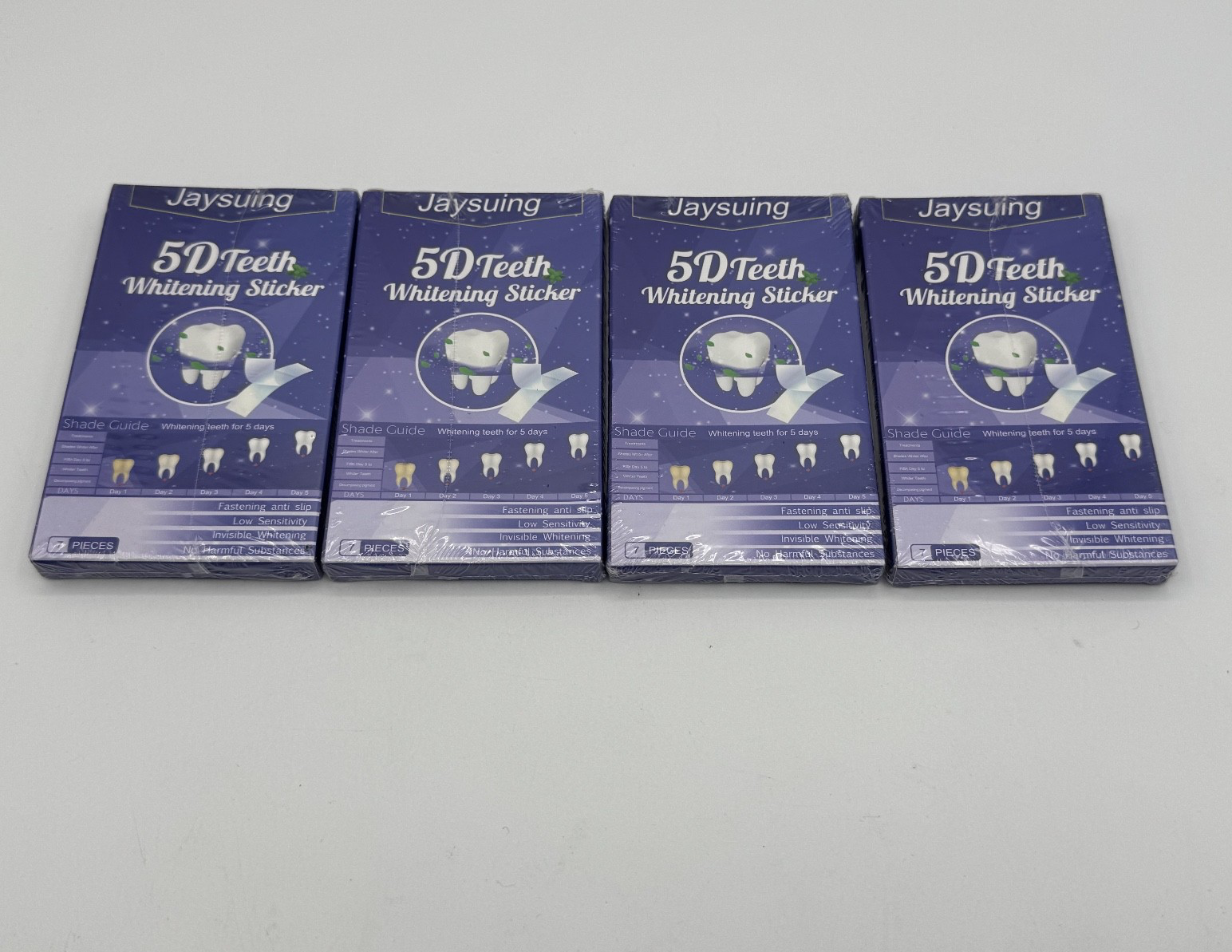 4 PK- 28pc.- 5D Teeth Whitening Strips Tooth Rapid Bleaching White Teeth NEW