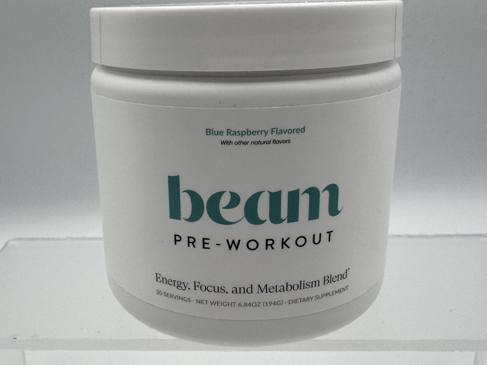 Beam Pre-Workout, Blue Raspberry, Enhancer, 6.84 oz (194 g) Exp. 11/27, SEALED