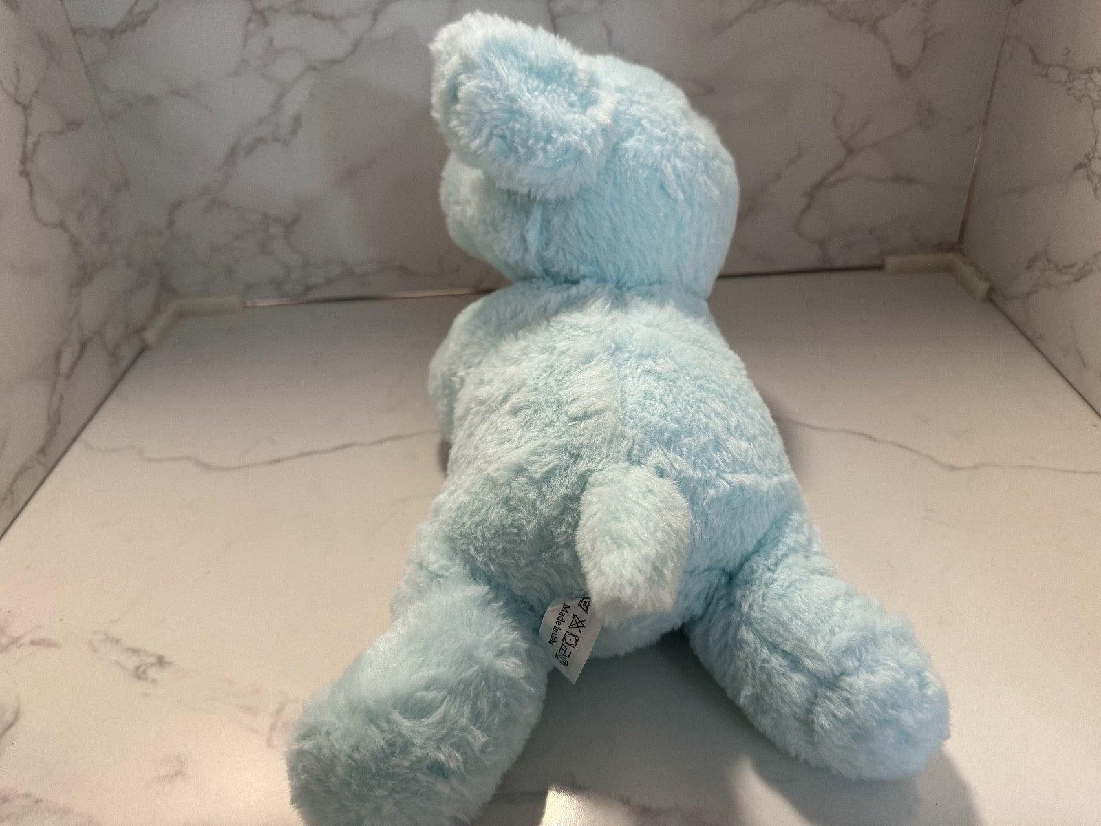 Yangzhou Step Toys & Gifts Plush Blue Dog 13" Lights Up, Confirmed Working