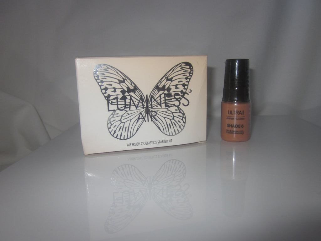 New Luminess Air/Stream Airbrush Makeup Ultra Shade 6 Foundation & Bonus Sponge