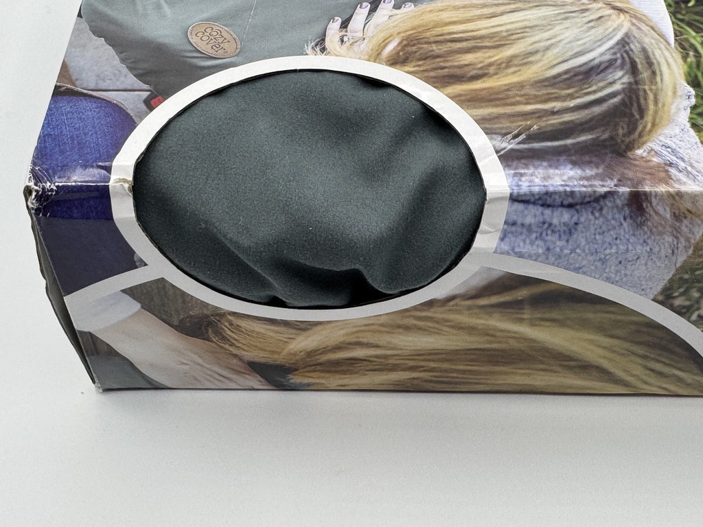 Cozy Cover Infant Carrier Cover Protects Babies from Outdoor Elements - Gray NIB