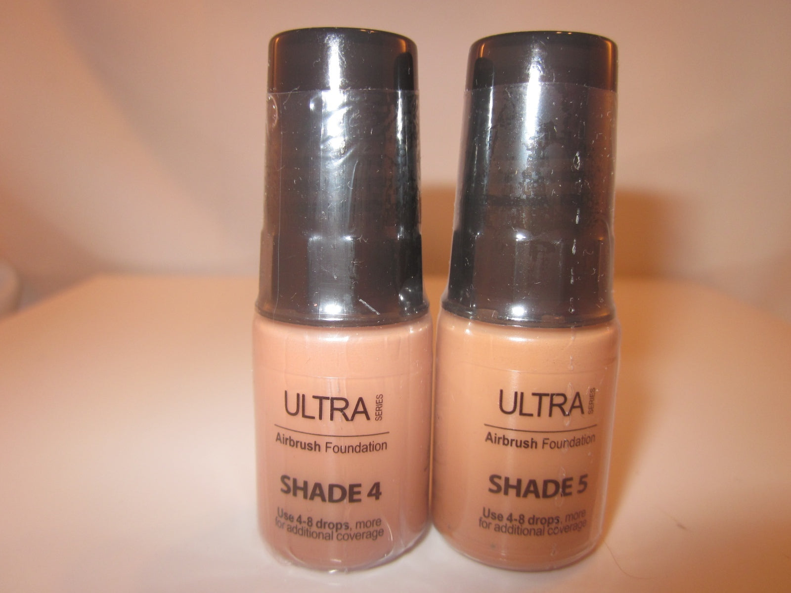 New Luminess Air/Stream Airbrush Makeup Ultra Shade 4 & shade 5 .25oz Free Ship