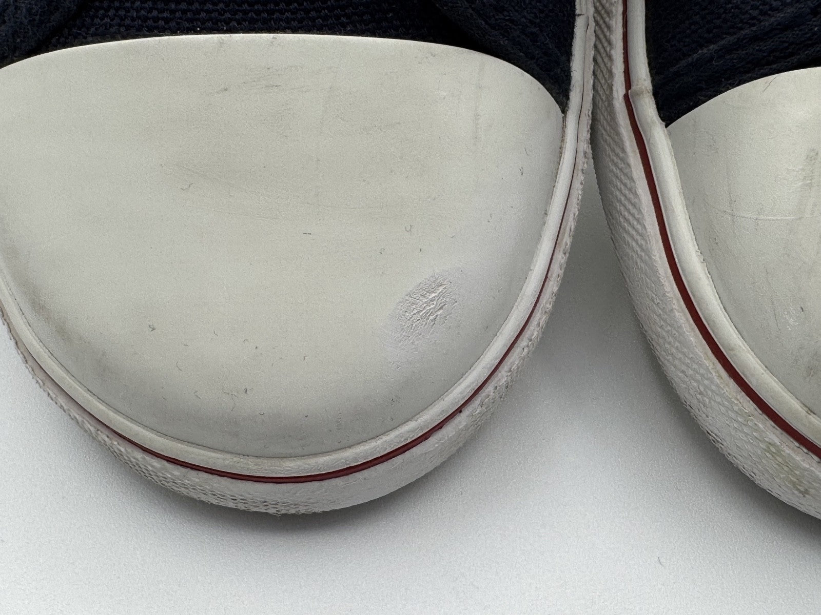Tommy Hilfiger Boys Kids Laceless Slip on Sneakers Shoes Navy Blue Size 3, Pre