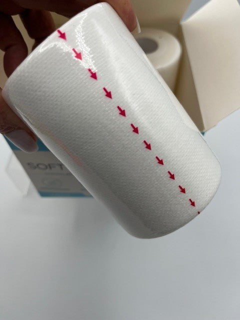 3 pk.- JJ CARE Soft Surgical Tape 4 x 10 Yards Soft Cloth Medical Latex Free NEW