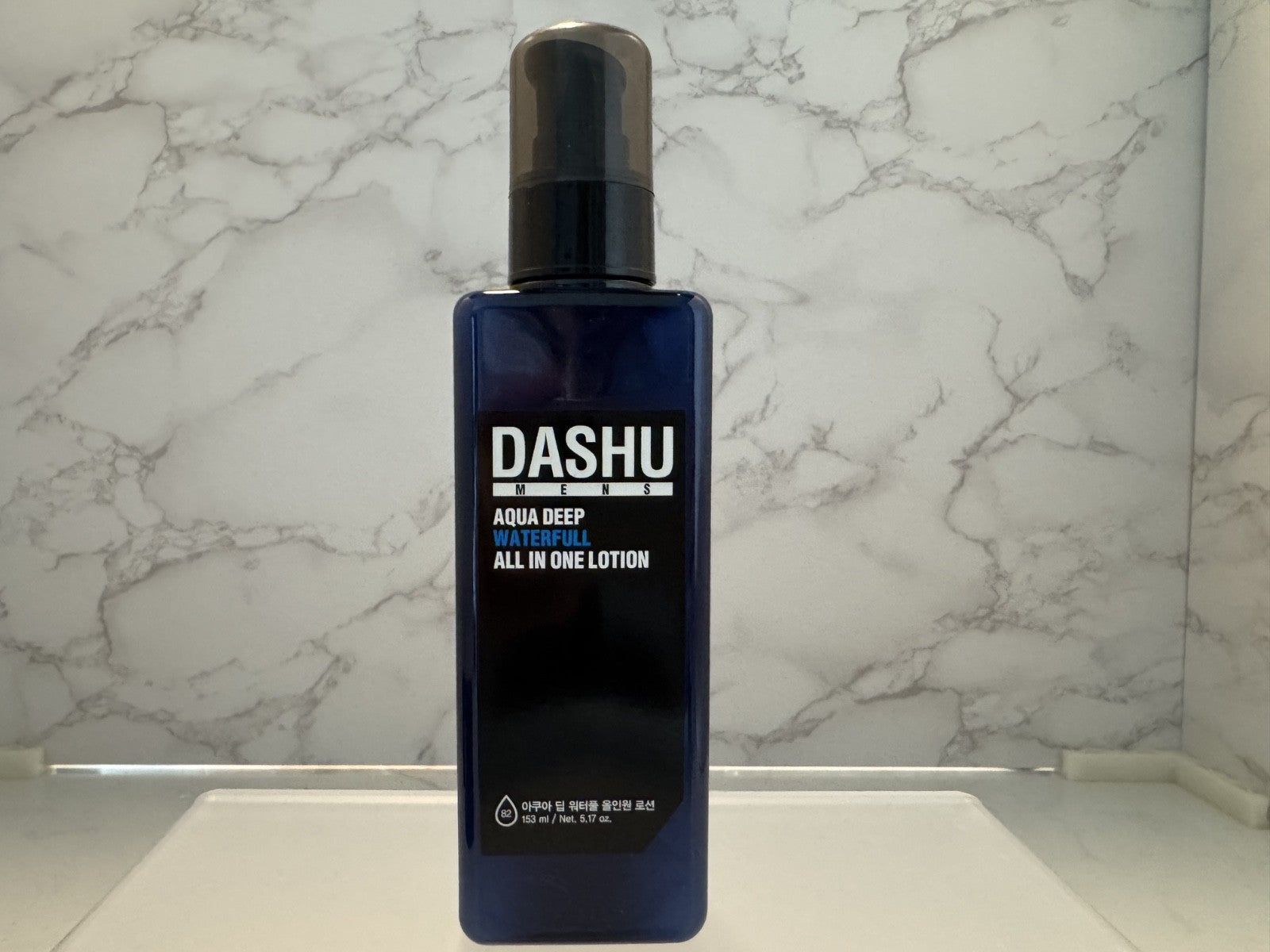 DASHU Aqua Deep Waterfull All in One Lotion 153ml/5.17 oz, Mens Face Body NIB