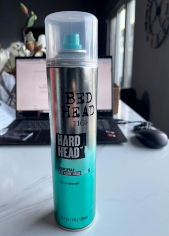 TIGI Bed Head Hard Head Extreme hold Hairspray 11.7oz Long Lasting Hold Control