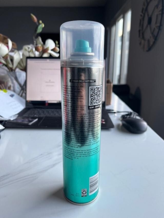 TIGI Bed Head Hard Head Extreme hold Hairspray 11.7oz Long Lasting Hold Control