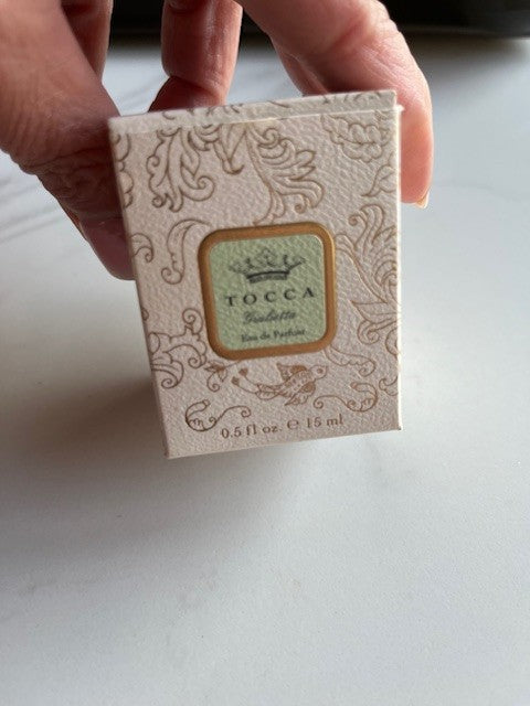TOCCA ~ GIULIETTA EAU DE PARFUM SPLASH ~ 0.5, 15 ml. NIB