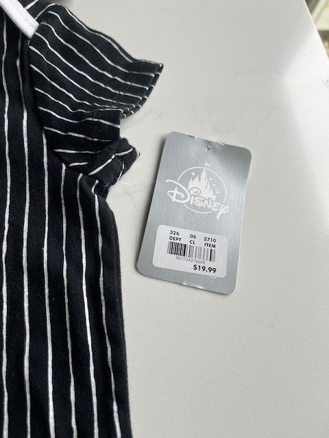 Disney Store Jack Skellington Nightmare Before Christmas Baby Bodysuit 18-24 mo.