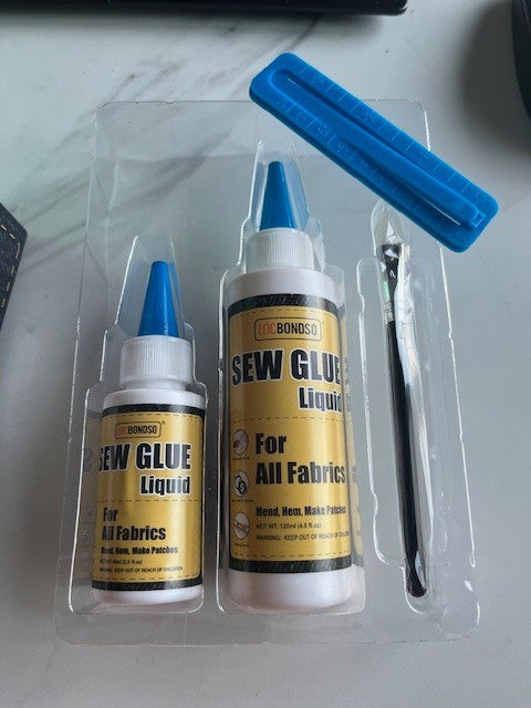 LOCBONDSO Fabric Glue, Liquid Stitch Fabric Sew Glue for Clothing Adhesive NIB