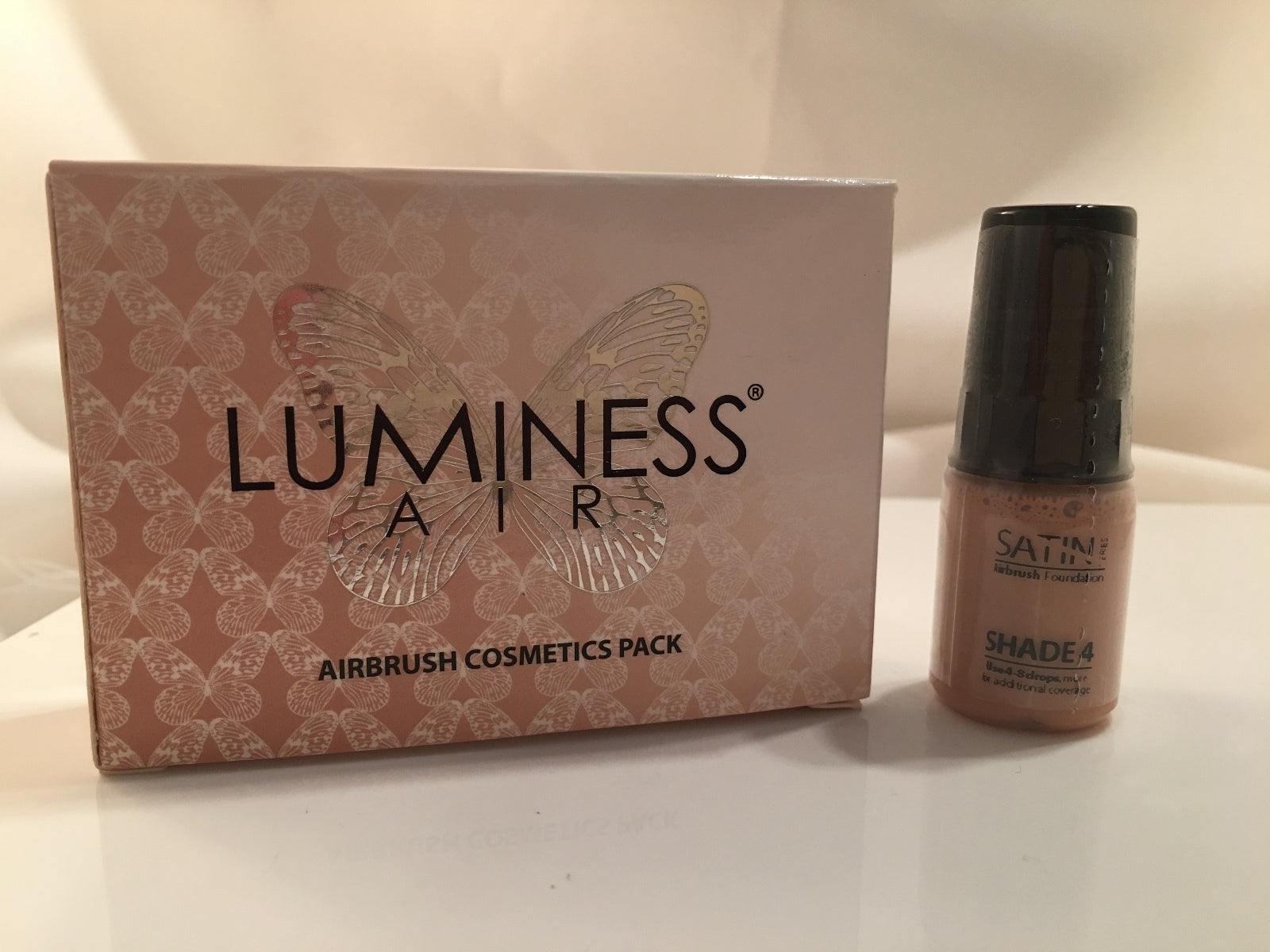 New Luminess/Stream Air Airbrush Satin Makeup Shade 4 Foundation 25oz Free Ship