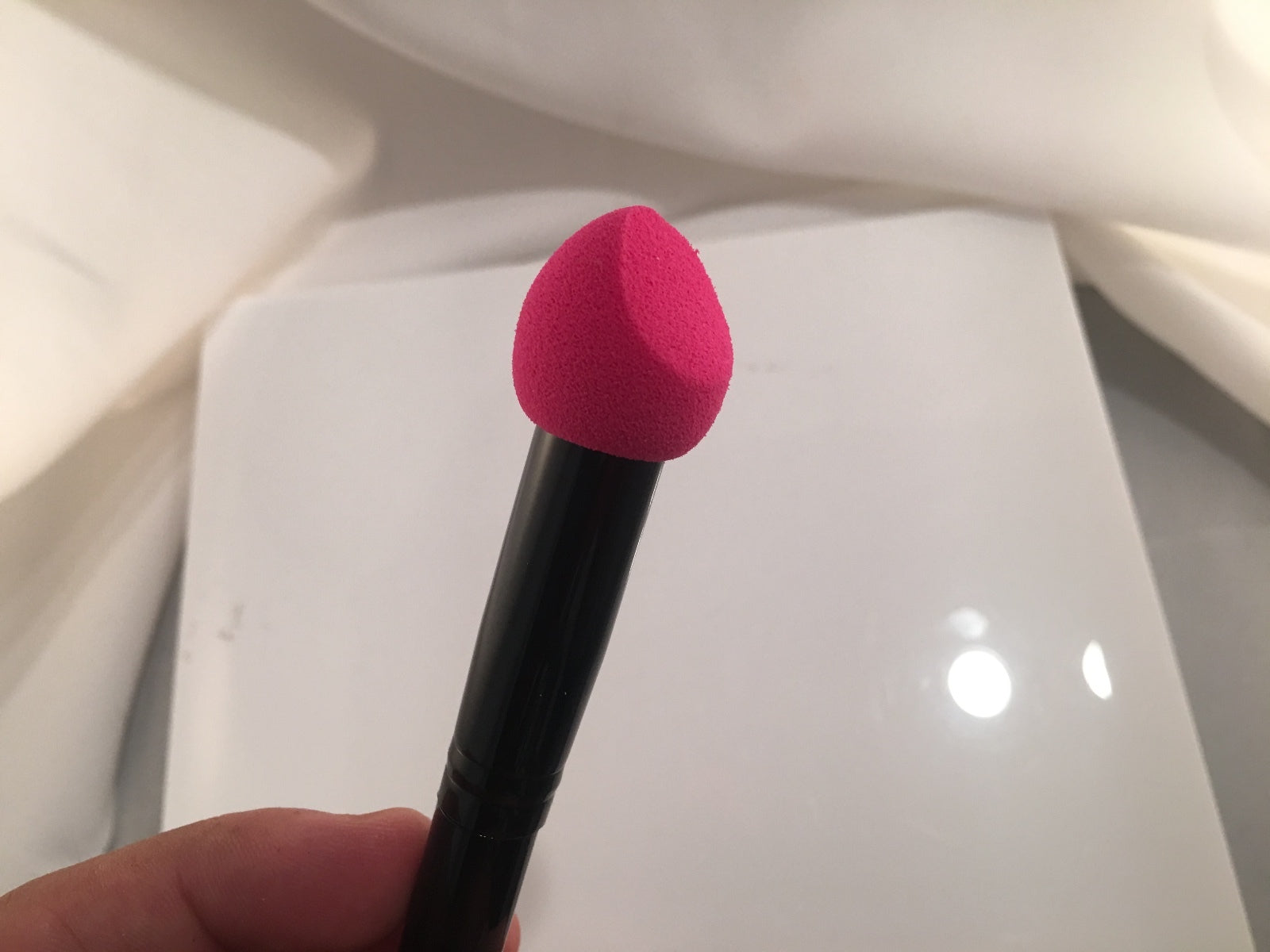 Beauty Blending Sponge Makeup w/Handle & Mini Sponge Foundation Cream