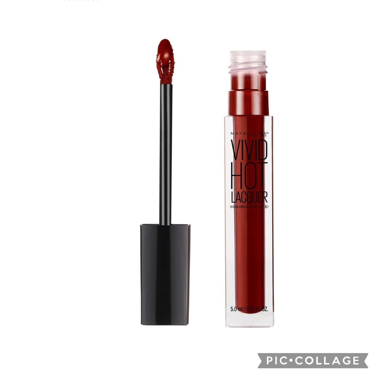 TWO Maybelline New York Vivid Hot Lacquer Color Classic 72 Sensational Lip Gloss