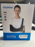 Velpeau Shoulder Arm Sling Elbow Brace Support Adjust Immobilizer (R or L) LARGE