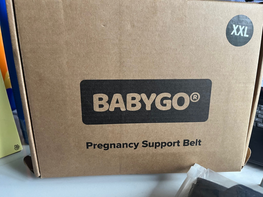 BABYGO Pregnancy Support Belt Maternity Band Immediate Relief &Comfort XXL-BLACK