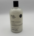 Philosophy Fresh Cream + Mint Hydrating Shower Gel 16 oz, Body Bubble Bath New