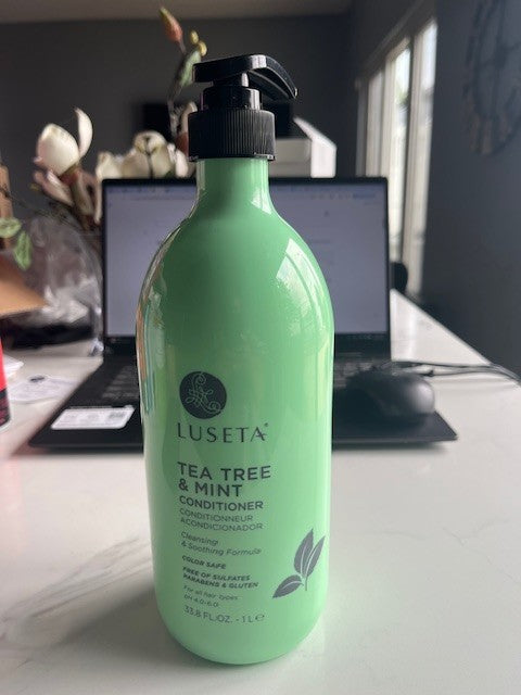 Luseta Tea Tree & Mint Conditioner Cleansing & Soothing Formula New 33.8 fl Oz