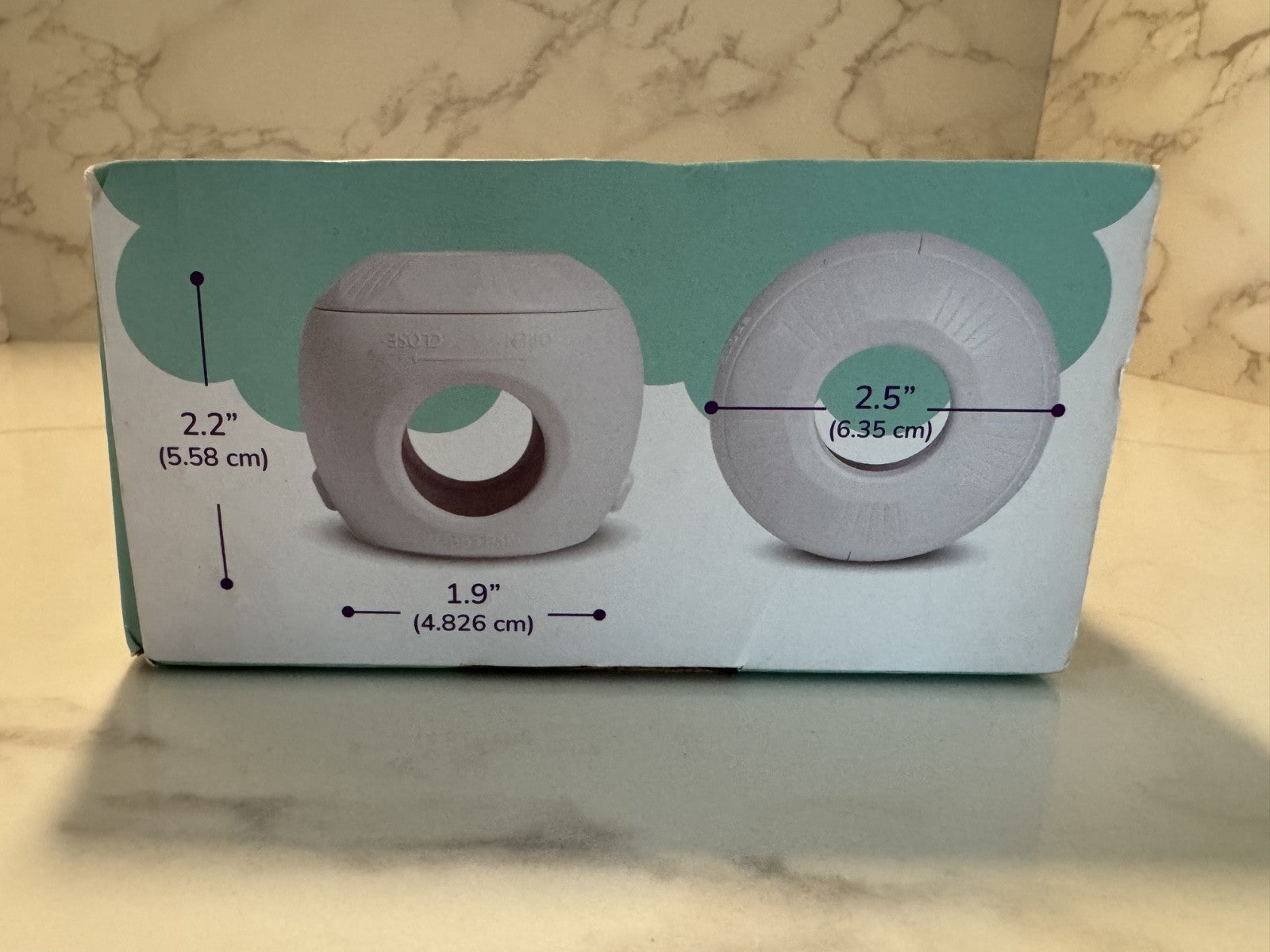 Wappa Baby Parent Children Grip Door Knob Covers, White, One Size 4Ct. NIB NEW