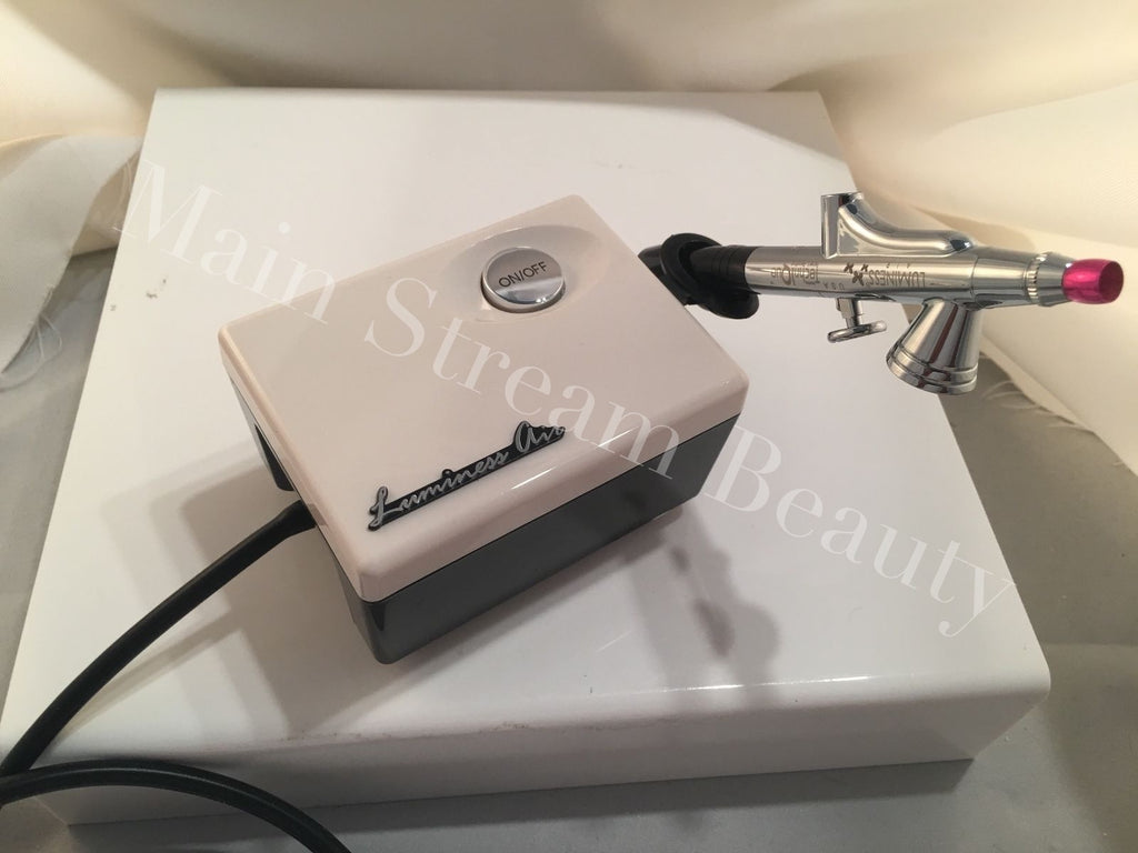 Luminess Air Airbrush Legend White System & Pink Tip No Drip Stylus 5pc Fair