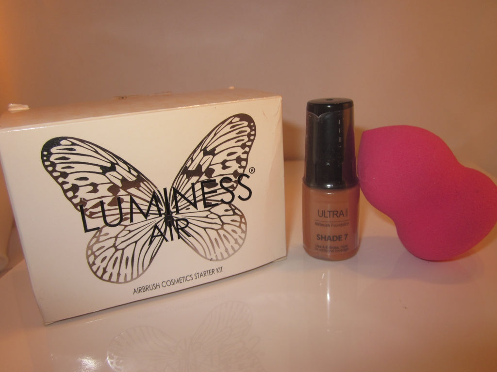 Luminess Air Airbrush  Makeup Ultra Shade 7 Airbrush Foundation & Bonus Sponge