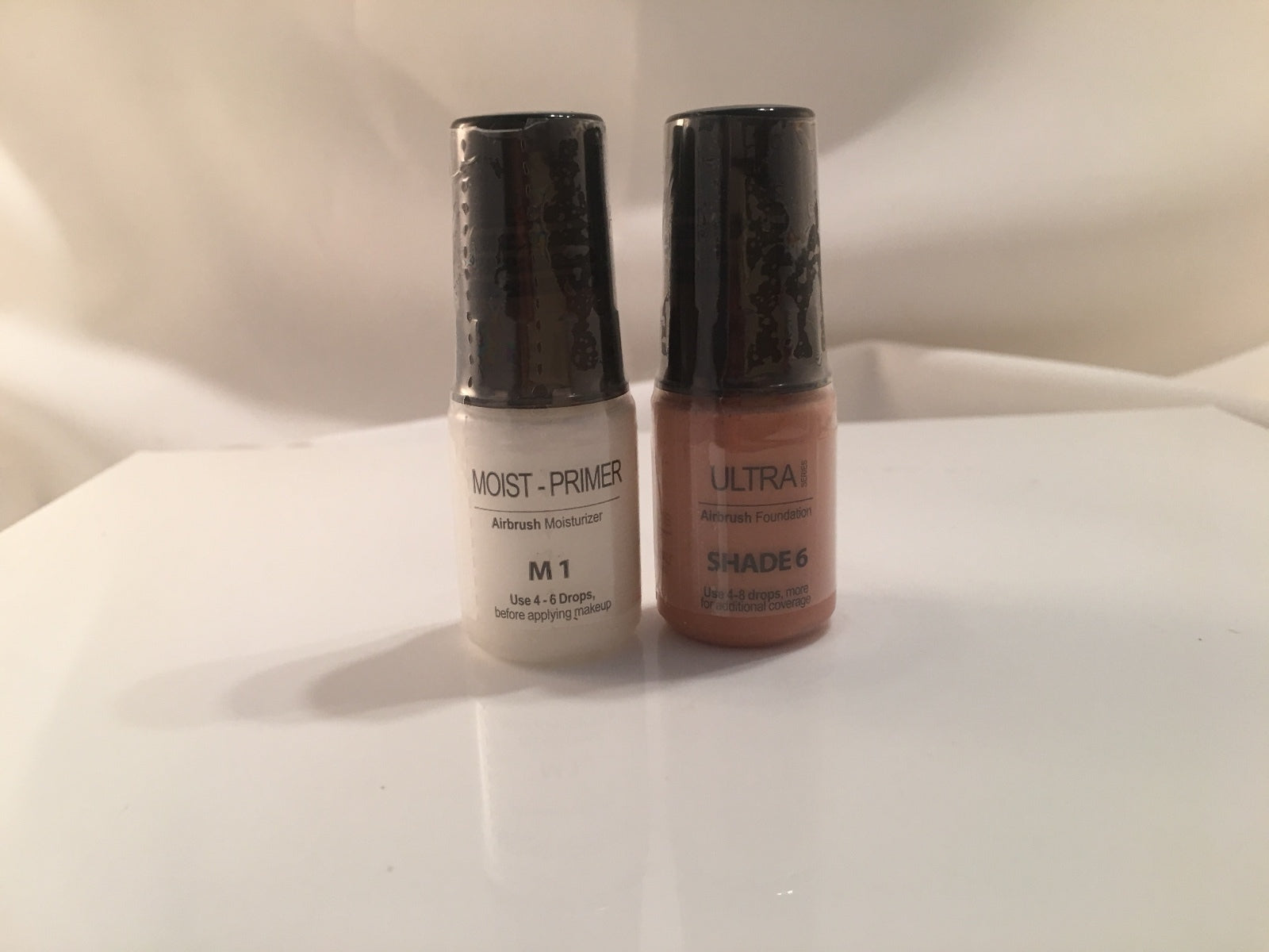 Luminess Air/Stream Airbrush Makeup Ultra Shade 6 & M1 Primer .25oz ea Combo