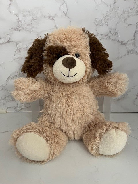 KellyToy Puppy Dog Brown Tan Stuffed Animal Plush 10" 2020, Pre-Owned, Excellent