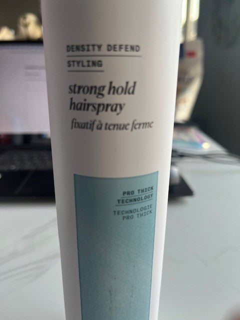 NIOXIN Niospray Strong Density Defend Styling Hold Hairspray, 10.5 oz Thickening