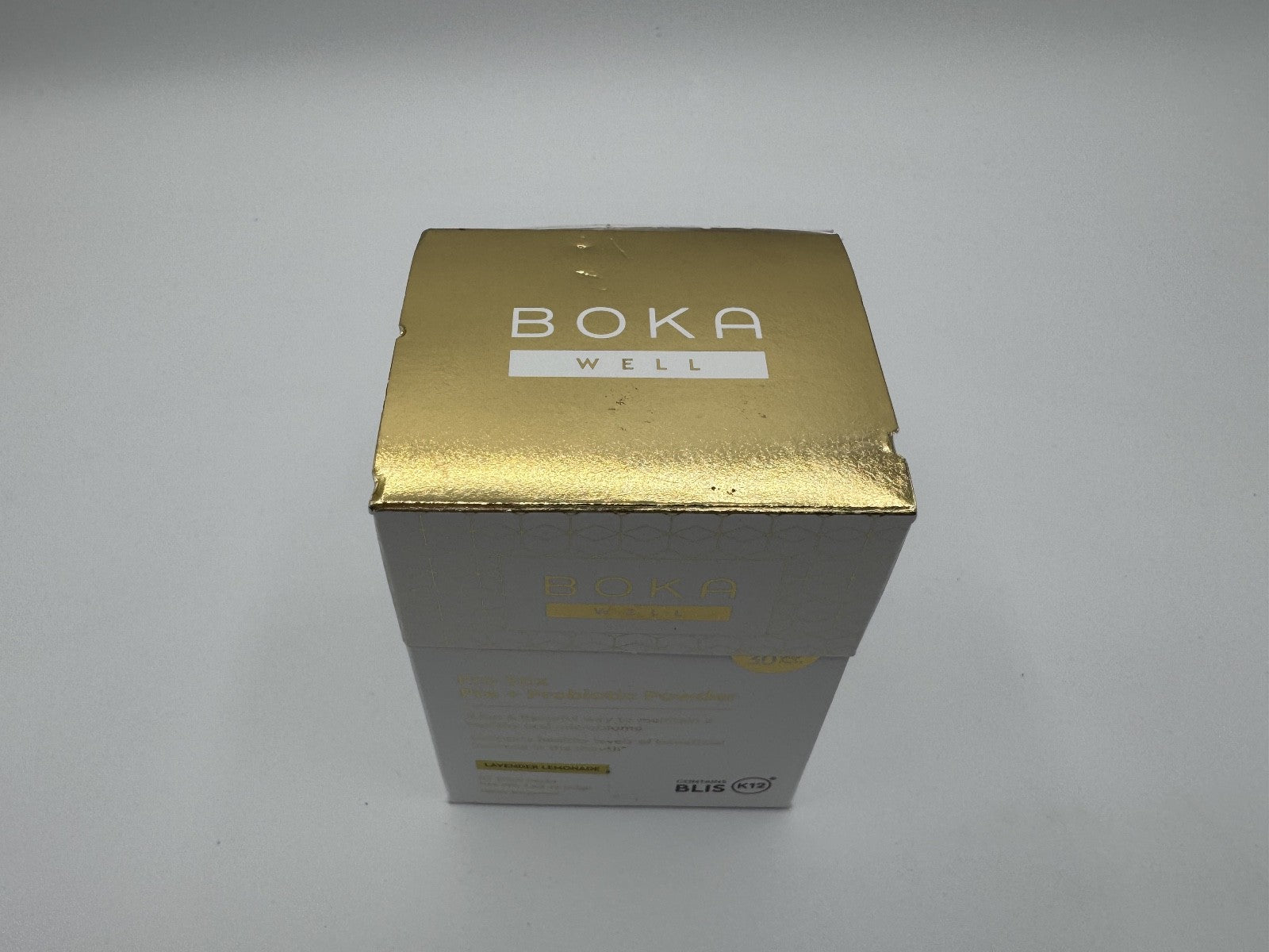 Boka Well Pro Stix Pre+Probiotic Powder Lavender Lemonade, 30 Count, Exp. 03/26