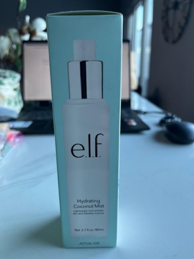 ELF Makeup Hydrating Coconut Mist Lightweight Hydrates Skin Refreshes SEALED