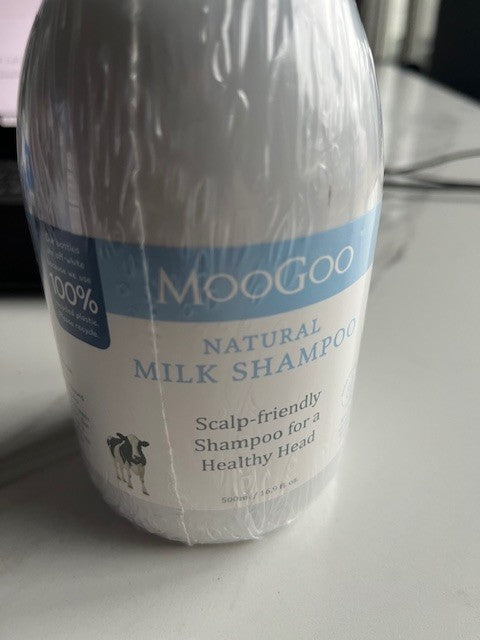 MooGoo Natural Milk  Shampoo Scalp Healthy Sensitive Dry Itchy 16.9oz SEALED