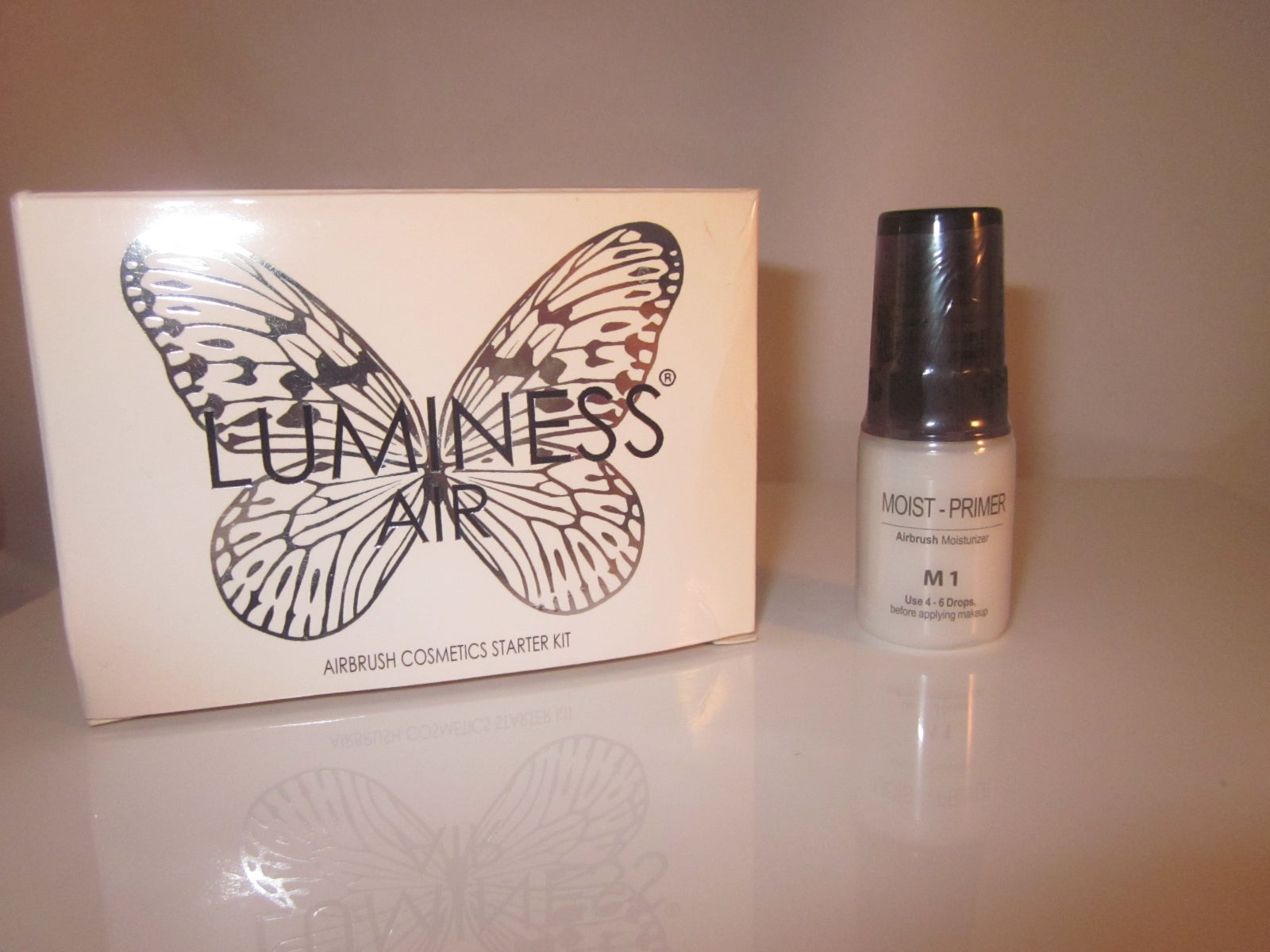 New Luminess Air/Stream Airbrush Makeup  M1 Moisturizer Primer .25oz, Free Ship