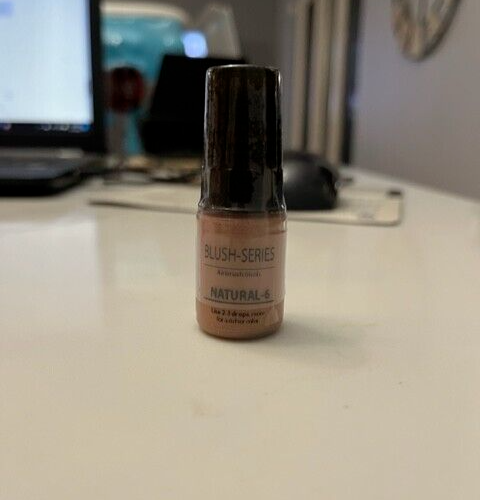 LUMINESS AIR AIRBRUSH MAKEUP B-6 Natural BLUSH  .25oz SEALED