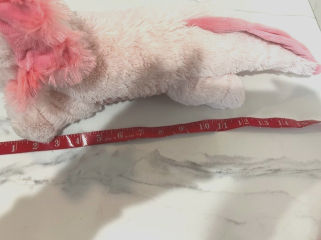 Girl Scout Cookie Rewards Plush Lucy the Axolotl Pink 2024 Own Your Magic