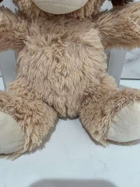 KellyToy Puppy Dog Brown Tan Stuffed Animal Plush 10" 2020, Pre-Owned, Excellent