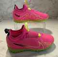 Nike Shoes Zoom Mercurial Vapor 15 Academy TF Low, Neon Pink & Yellow, Size 3Y